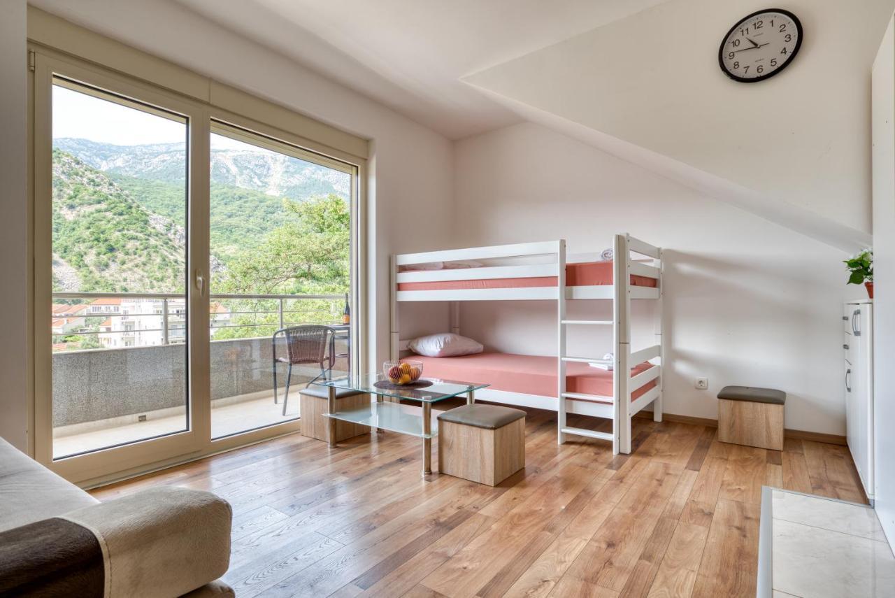 Apartmani Cukic Rafailovici Budva Ngoại thất bức ảnh
