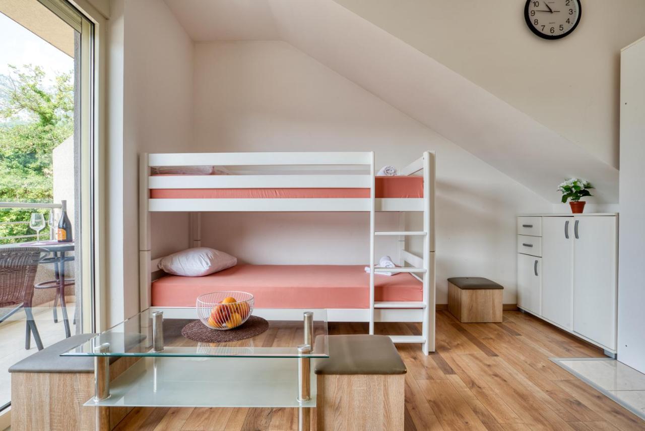 Apartmani Cukic Rafailovici Budva Ngoại thất bức ảnh